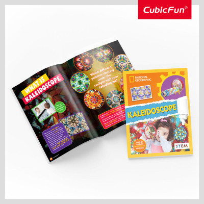 Пазл Cubic Fun Набір для моделювання STEM Калейдоскоп (DS1090h)