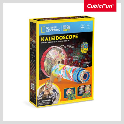 Пазл Cubic Fun Набір для моделювання STEM Калейдоскоп (DS1090h)