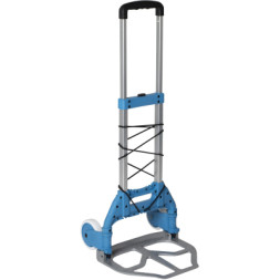 Сумка-візок Bo-Camp господарський Trolley Foldable 75 kg Сріблястий/Синій (5267283)