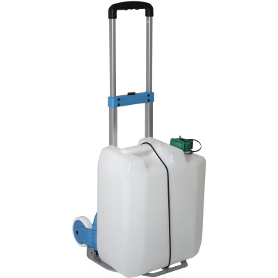 Сумка-візок Bo-Camp господарський Trolley Foldable 75 kg Сріблястий/Синій (5267283)