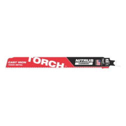 Полотно Milwaukee для шабельної пили TORCH CARBIDE NITRUS, 230мм/крок зуба 3,6мм, метал (48005262)