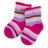 Шкарпетки дитячі Luvable Friends 3 пари кольорові, для дівчаток (23129.0-6 F)