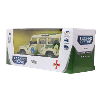 Машина Battat серії Шеврони Героїв - Land Rover Defender - ОК Схід (250396UM)