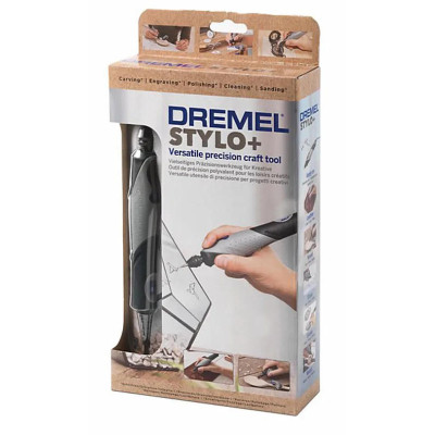 Гравер Dremel Stylo+ 2050-15 9W, 5000-22000об/хв, 15 насадок. 16см (F.013.205.0JM)