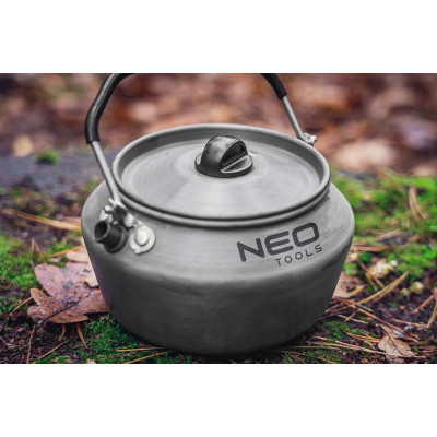 Чайник туристичний Neo Tools 0.8 л Grey (63-147)