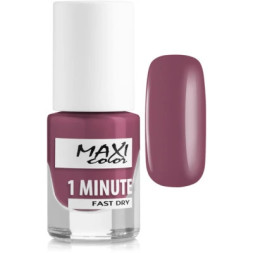 Лак для нігтів Maxi Color 1 Minute Fast Dry 037 (4823082004461)