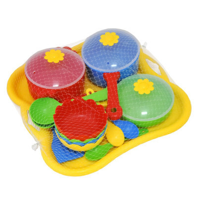 Ігровий набір Tigres набір посуду столовий Ромашка 19 елементів (39146)