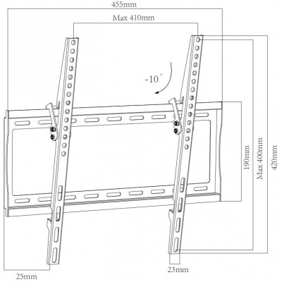 Кронштейн Charmount CT-PLB-E3012AN