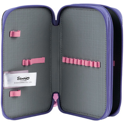 Пенал Kite 623 Kuromi, 2 відділення (HK25-623)