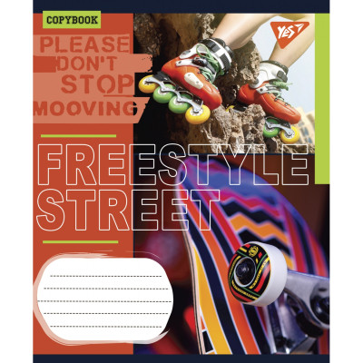 Зошит Yes А5 Freestyle street 48 аркушів, лінія (766024)