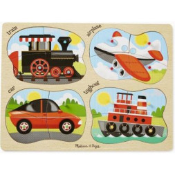 Пазл Melissa&amp;Doug 4 в 1 Транспорт (MD9865)