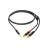 Інсертний кабель Klotz KY7-150 Minilink Pro Y-Cable Black 1.5m (229828)