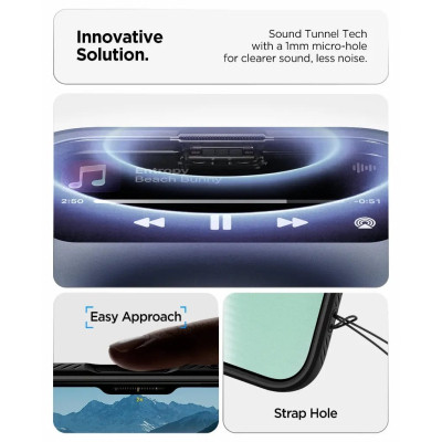 Чохол до мобільного телефона Spigen Liquid Air iPhone 17 Air Matte Black (ACS10302)