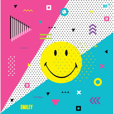 Блокнот Yes 200 * 200/64 л &quot;Smiley&quot; клітина (151532)