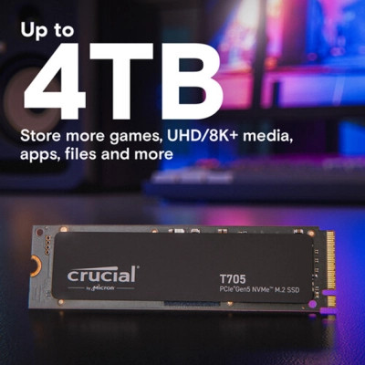 Накопичувач SSD M.2 2280 4TB T705 Micron (CT4000T705SSD3)