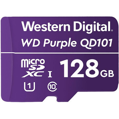 Карта пам&#039;яті WD 128GB microSDXC class 10 UHS-I (WDD128G1P0C)