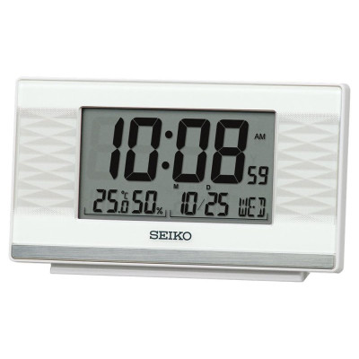 Настільний годинник Seiko будильник (QHL094W)