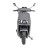 Електроскутер Maxxter LUMINA (Silver) 1500 Вт, сріблястий (1605963)