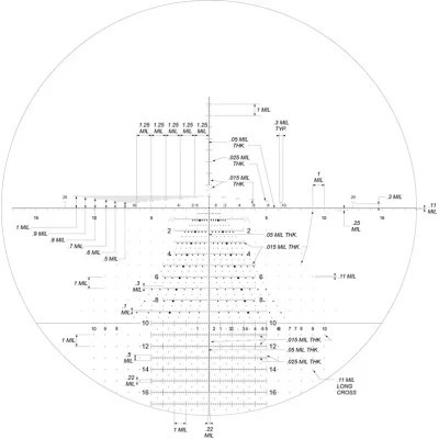 Оптичний приціл Nightforce ATACR 7-35x56 ZeroS F1 0.1Mil сітка TreMor3 з підсвічуванням (C571)