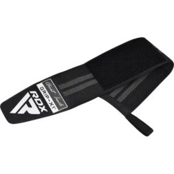 Бинт для спорту RDX для зап'ястя WR11 GYM Wrist Wrap Black/Grey (WAH-WR11BG)