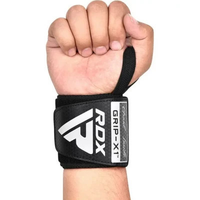 Бинт для спорту RDX для зап&#039;ястя WR11 GYM Wrist Wrap Black/Grey (WAH-WR11BG)