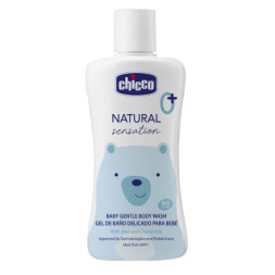 Дитячий гель для душу Chicco Natural Sensation Без Сліз 200 мл 8058664163991 (11529.00)