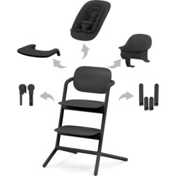 Стілець для годування Cybex Lemo 4в1 Stunning Black (521003207)