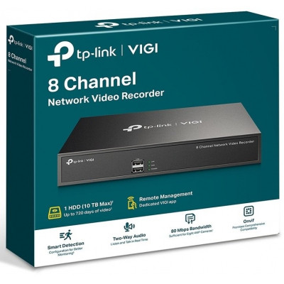 Реєстратор для відеоспостереження TP-Link VIGI NVR1008H (VIGI-NVR1008H)
