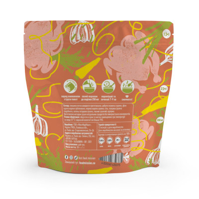 Їжа швидкого приготування Food Mission Суп курячий з локшиною 30 г (fm.30375)