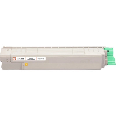 Тонер-картридж BASF OKI MC851/861/ 44059169 Yellow (KT-MC851Y)