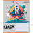 Зошит Kite NASA 12 аркушів, клітинка (NS24-232)