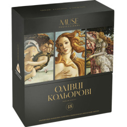 Олівці кольорові Muse Тригранні 48 кольорів (102M-48)