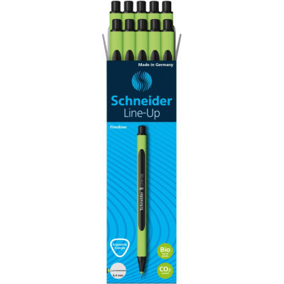 Лайнер Schneider Line-Up 0,4 мм black (S191001)