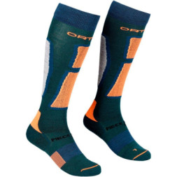 Шкарпетки Ortovox Ski Rock'n'Wool Long Socks Mns pacific green - 42-44 - синій/зелений (025.001.0120)