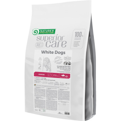 Сухий корм для собак Nature&#039;s Protection Superior Care White Dogs White Fish Junior All Sizes 10 кг (NPSC47595)