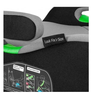 Автокрісло Lionelo Luuk Fix I-Size Luuk бустер Black Carbon (LO-LUUK FIX I-SIZE BLACK CARBON)