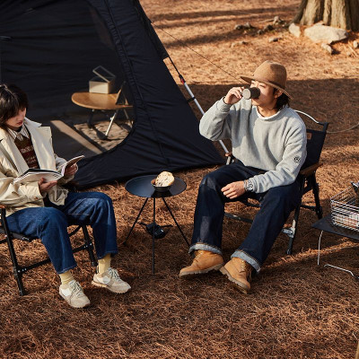 Туристичний стіл Naturehike CNH22JU035 алюміній Розмір L чорний (6927595712443)