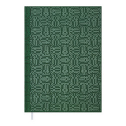 Тижневик Buromax недатований VELVET, А5, зелений 288 сторінок (BM.2025-04)