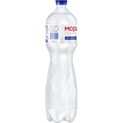 Мінеральна вода Моршинська 1.5 газ пет (4820017000055)