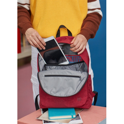 Рюкзак для ноутбука Xiaomi 14&quot; RunMi 90 Points Youth College, 15L, Deep Red (6972125147981)