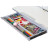 Парта Mealux Edmonton Multicolor Pink з полицею (BD-610 W/МС + PN с полкой)