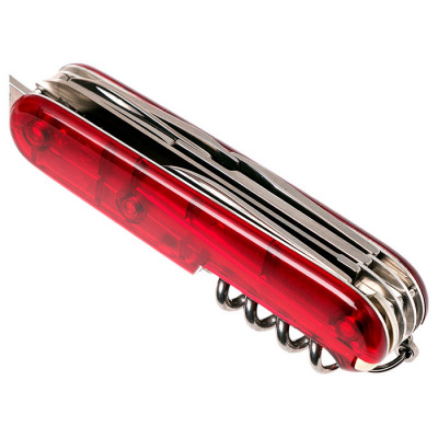 Ніж Victorinox Huntsman Transparent Red Blister (1.3713.TB1)