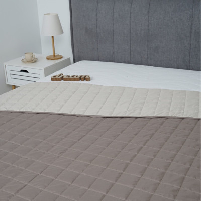 Покривало Viluta стьобане двустороннє Дует Ніжність 210х240 (duet_niznist_210x240)