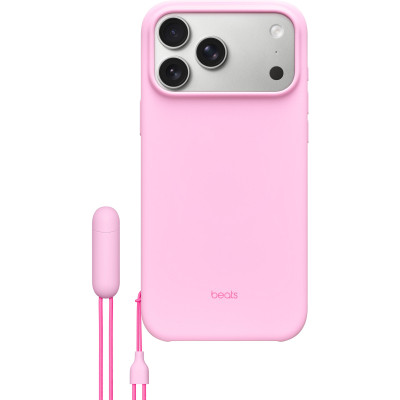 Чохол до мобільного телефона Apple Beats iPhone 17 Pro Max Kickstand with MagSafe and Camera Control - Pebble Pink Model A3511 (MGYA4LL/A)