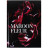 Книга записна Axent Maroon fleur А5, 96 аркушів, клітинка, тверда обкладинка (8459-1-A)