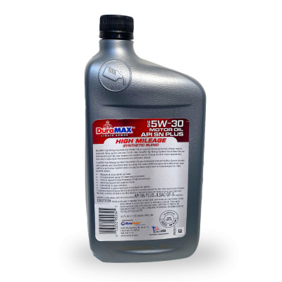 Моторна олива DuraMAX 5W30 HIGH MILEAGE, 0,946 л