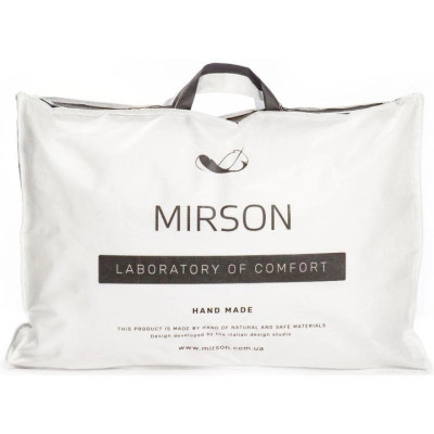 Подушка MirSon пухова Екстра 113 середня 60x60 см (2200000005342)