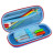 Пенал Cool For School з тисненням 1 відділення Чорний (QT-5697-Blue)