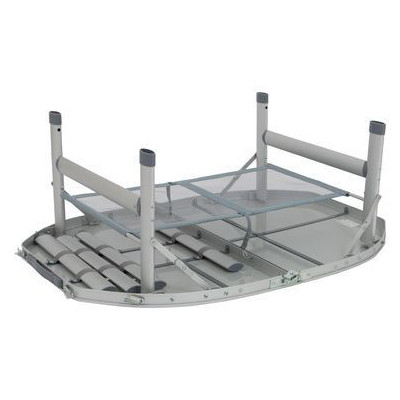 Туристичний стіл Bo-Camp Premium Oval 100x70 cm Grey (1404424) (DAS303284)