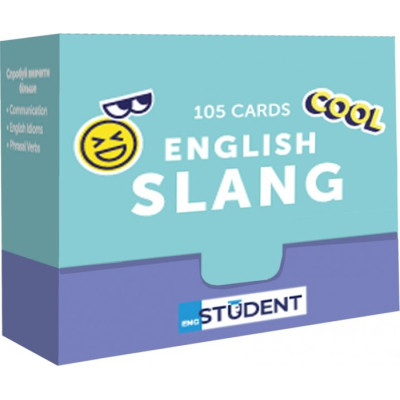 Навчальний набір English Student Картки для вивчення англійської мови Slang, українська (591225953)